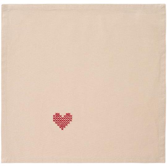 Ib Laursen Stoffserviette - Herz