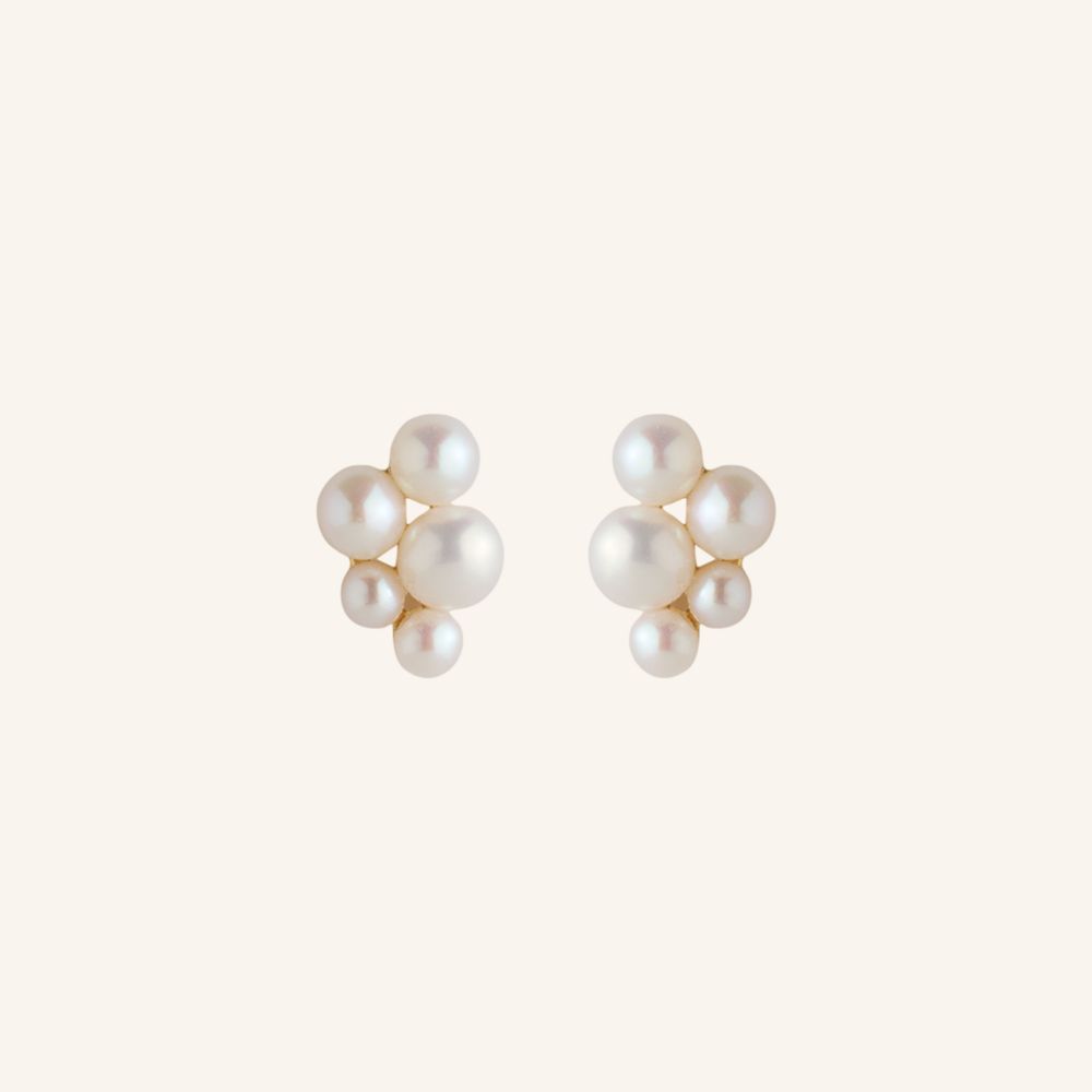 Pernille Corydon Ocean Bay Ohrstecker - Gold