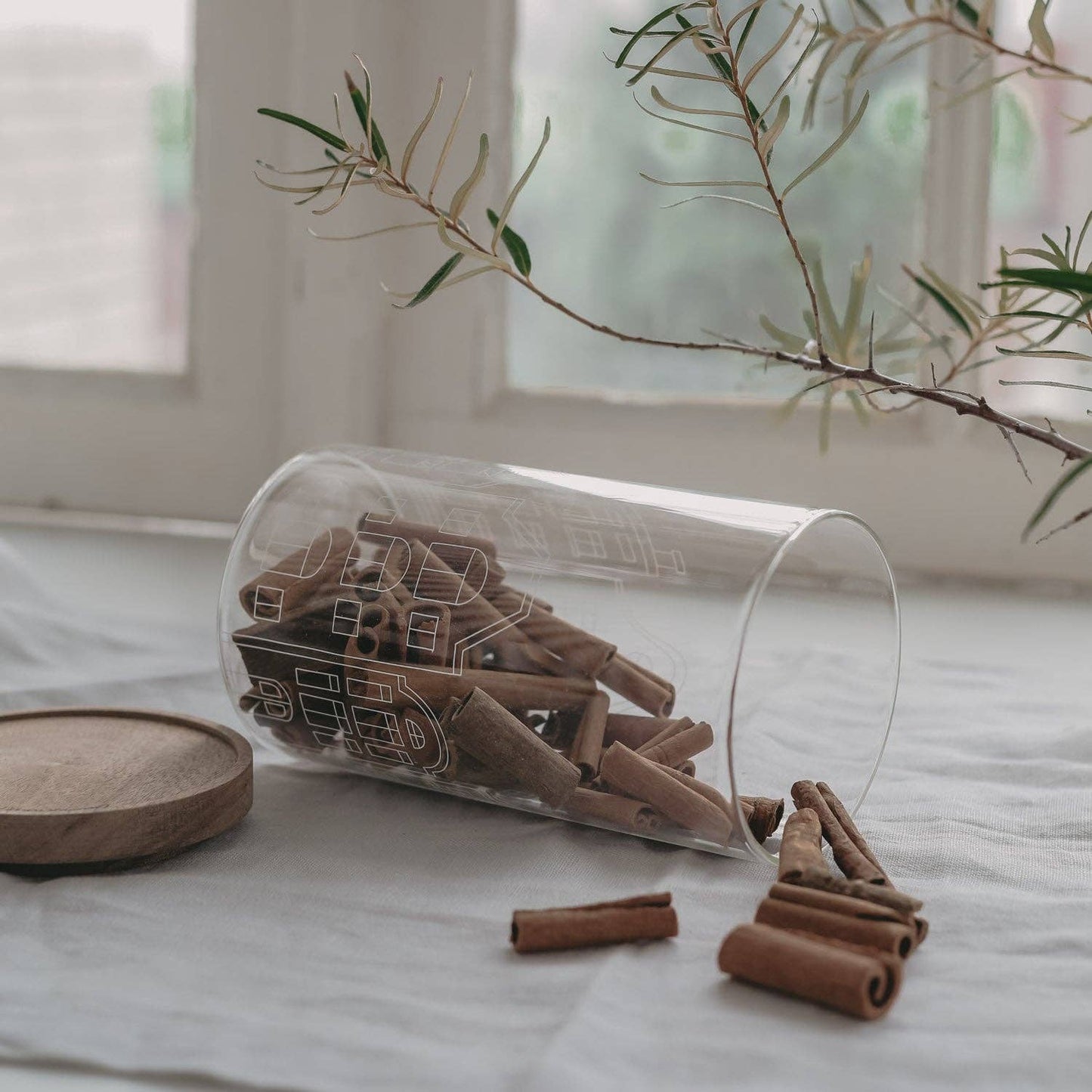 Vorratsglas Häuser 19cm