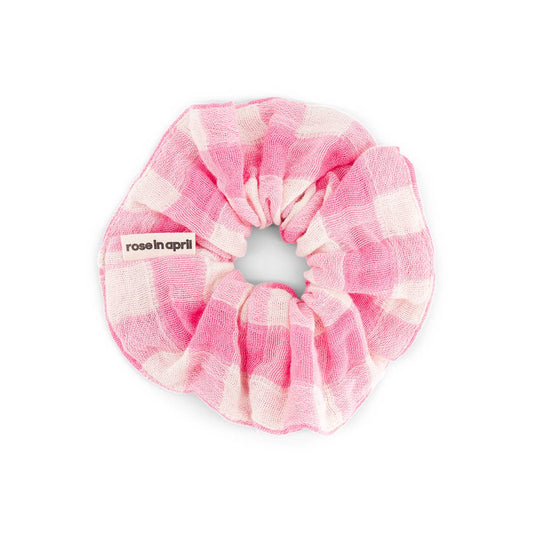 Rose in April - VICHY Scrunchie