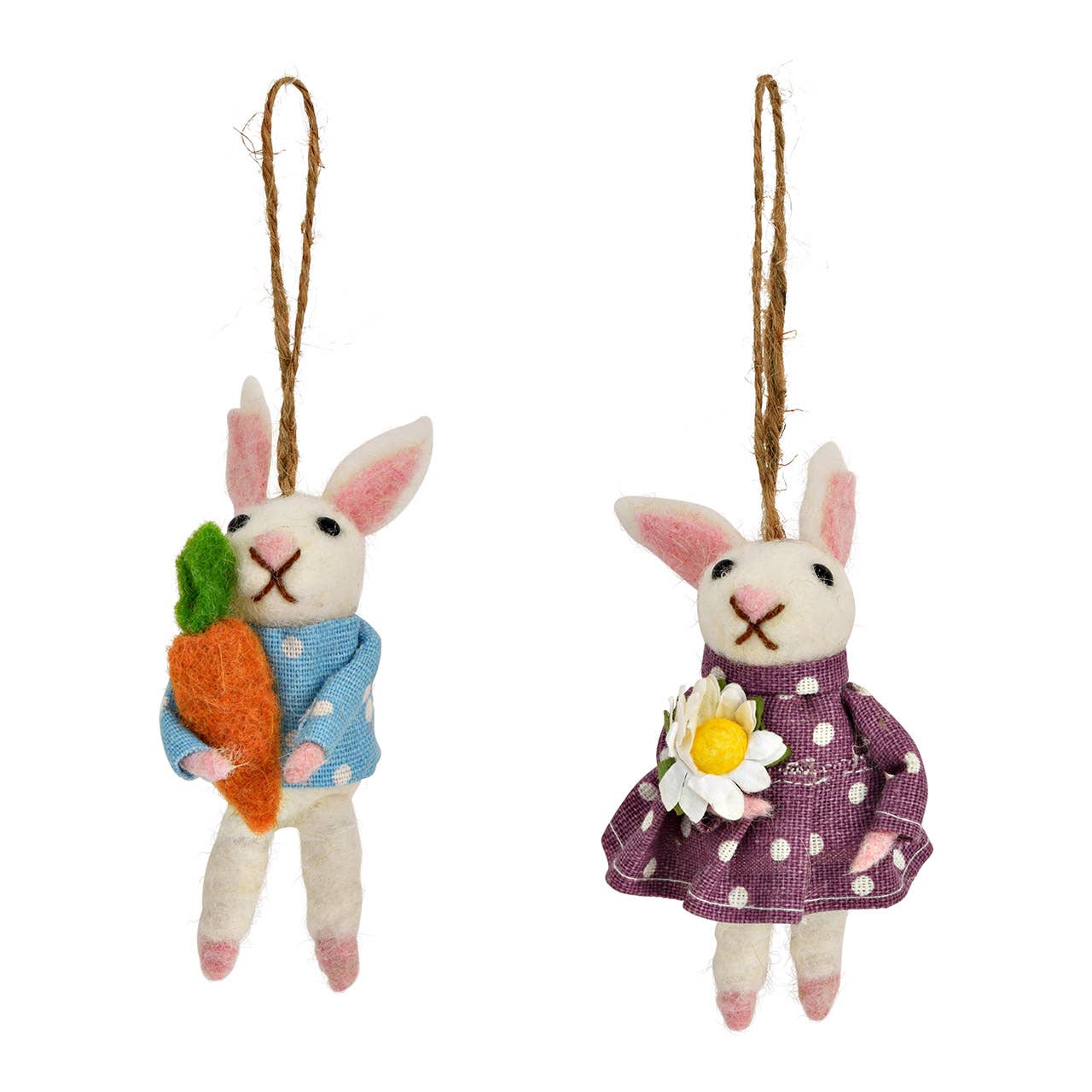 Hänger Hase aus Filz/Texil