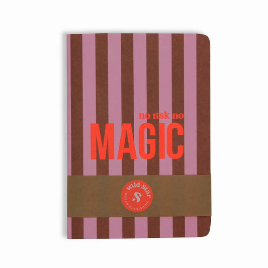 A6-Notizbuch - No Risk No Magic