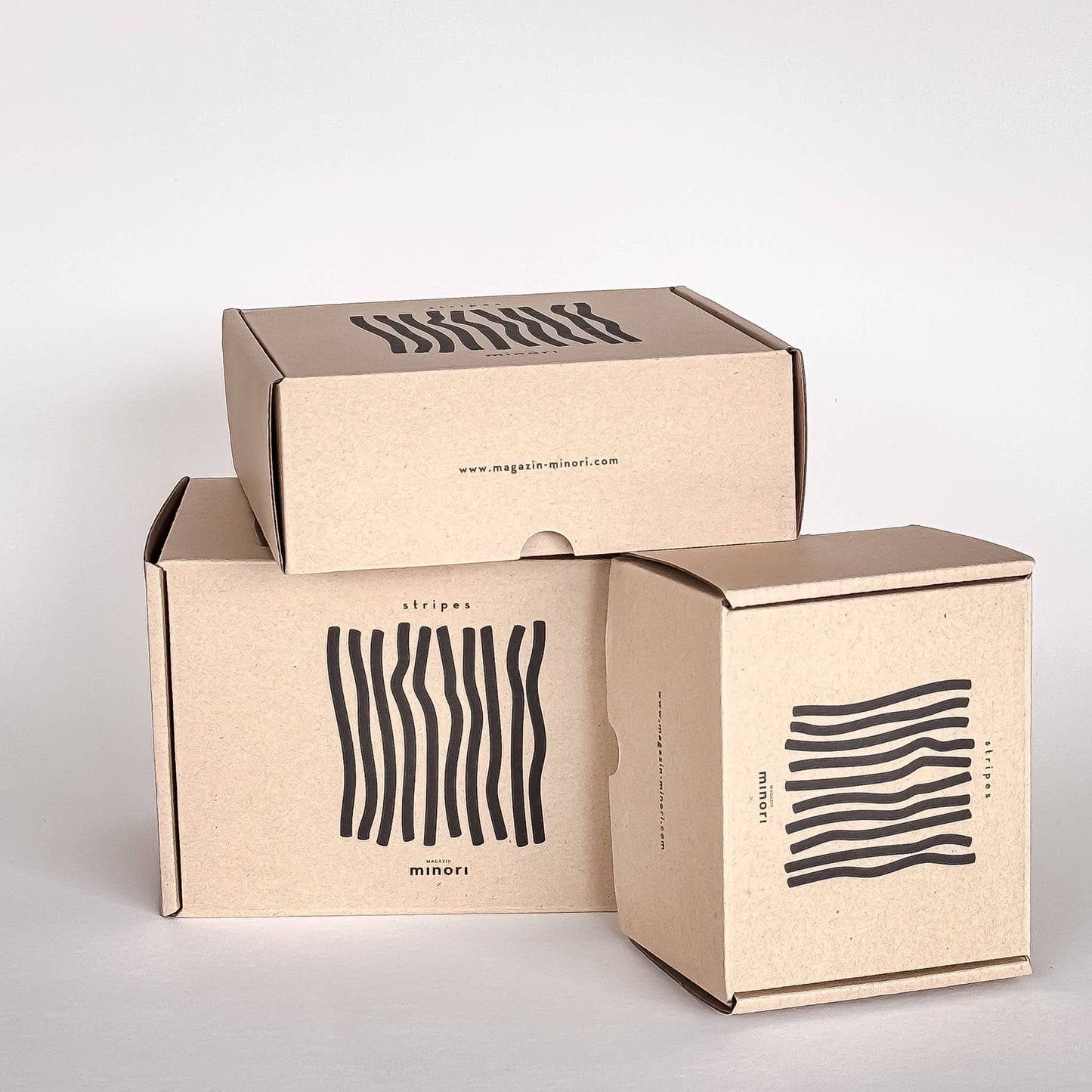 Vase Stripes - incanto rose