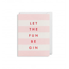 Lagom Minikarte - LET THE FUN BE GIN