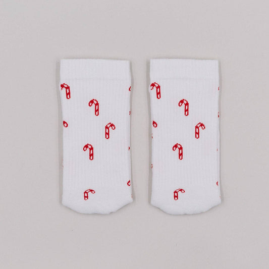 Eulenschnitt Socken Zuckerstange