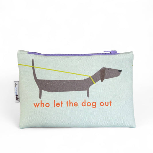 De Lange Tafel - Kleine Tasche „Who Let the Dog Out“