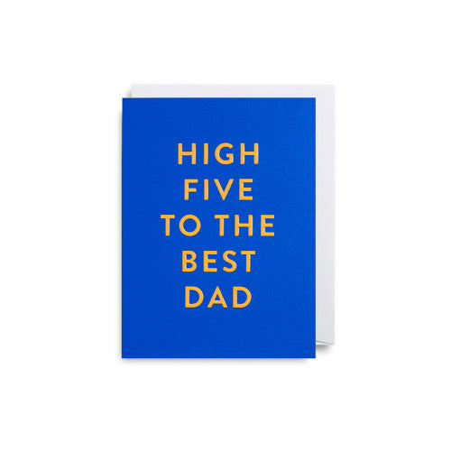 Lagom Minikarte - High five best dad