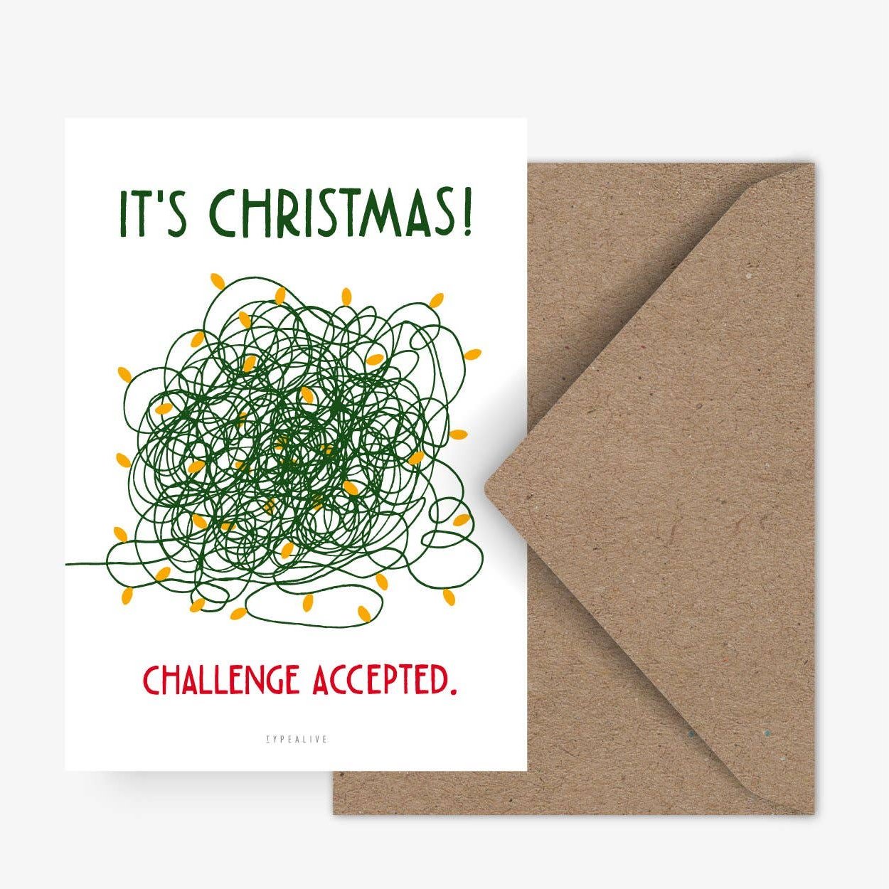 Postkarte / Christmas Challenge