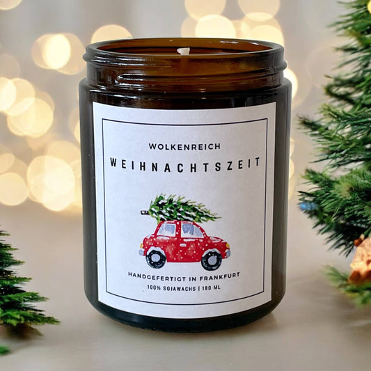 Duftkerze Weihnachtszeit, Weihnachtsgewürze