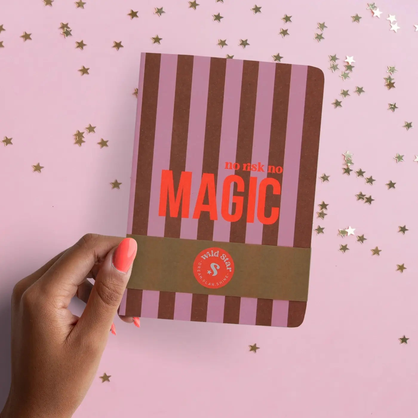 A6-Notizbuch - No Risk No Magic