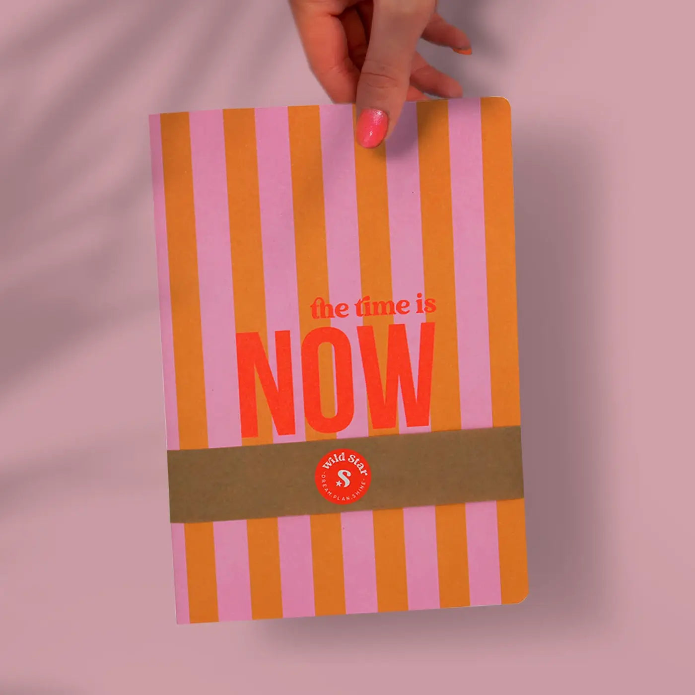 A5-Notizbuch - The Time Is Now