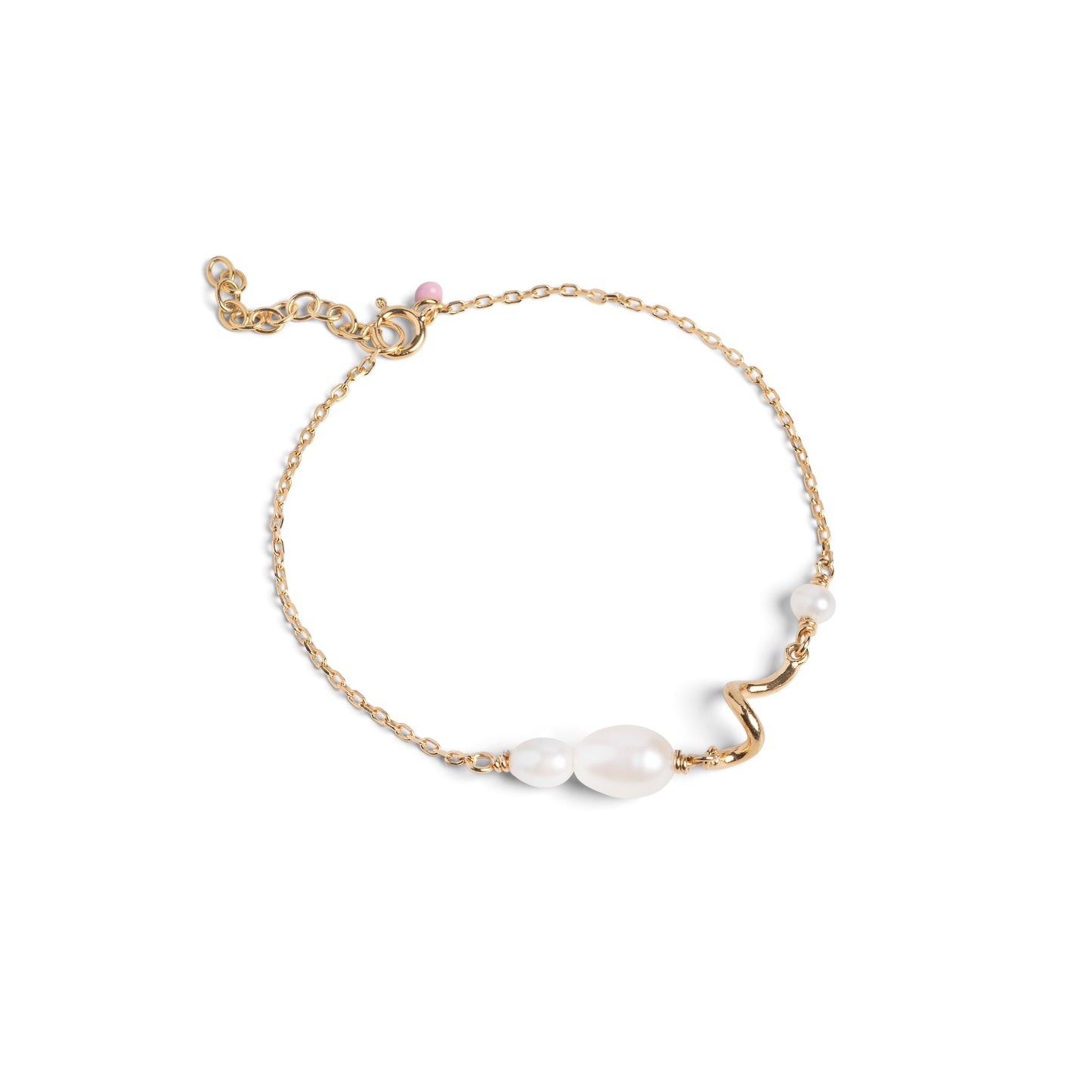 Enamel Armband Twist - Gold