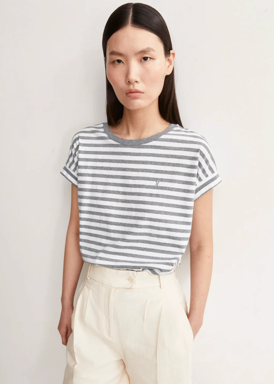 Armedangels Idaara T-Shirt - Silver Grey Melange