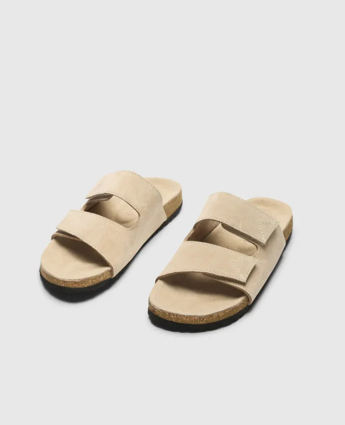 Selected Femme Betsy Suede Strap Slider