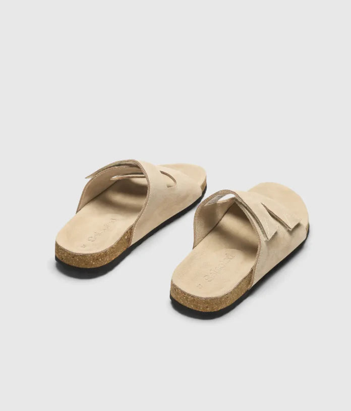 Selected Femme Betsy Suede Strap Slider