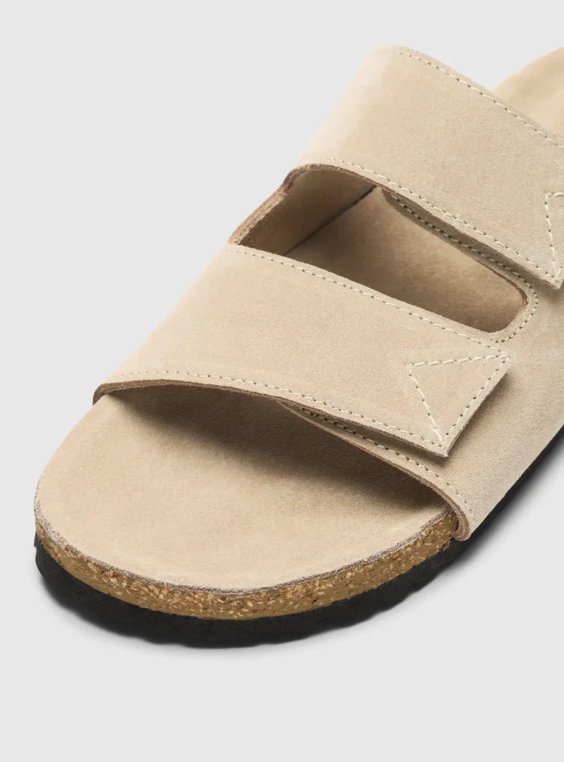 Selected Femme Betsy Suede Strap Slider