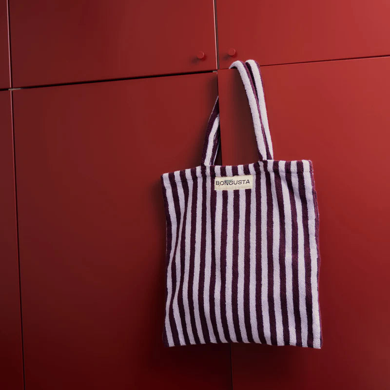 Bongusta Naram Totebag Wine & Lavender Blue