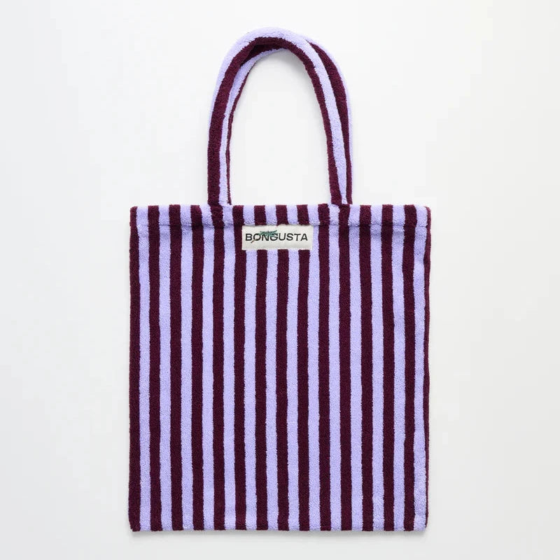 Bongusta Naram Totebag Wine & Lavender Blue