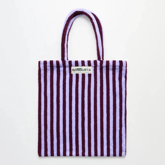 Bongusta Naram Totebag Wine & Lavender Blue