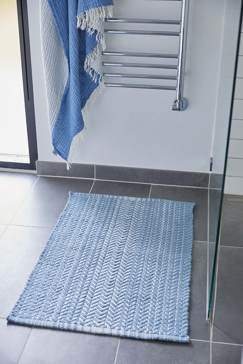 liv interior Teppich / Läufer Saskatoon 60x90cm Blau
