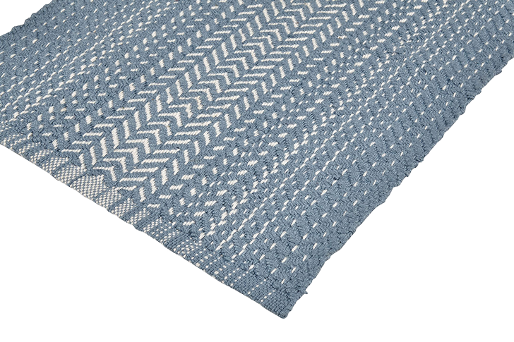 liv interior Teppich / Läufer Saskatoon 60x90cm Blau
