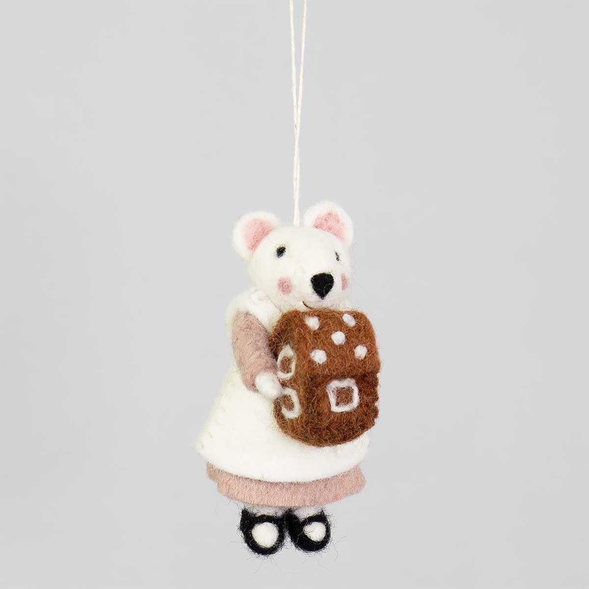 A World Of Craft Maus mit Haus aus Filz