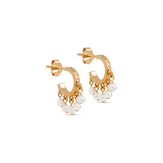 Enamel Ohrring Astrid - Gold