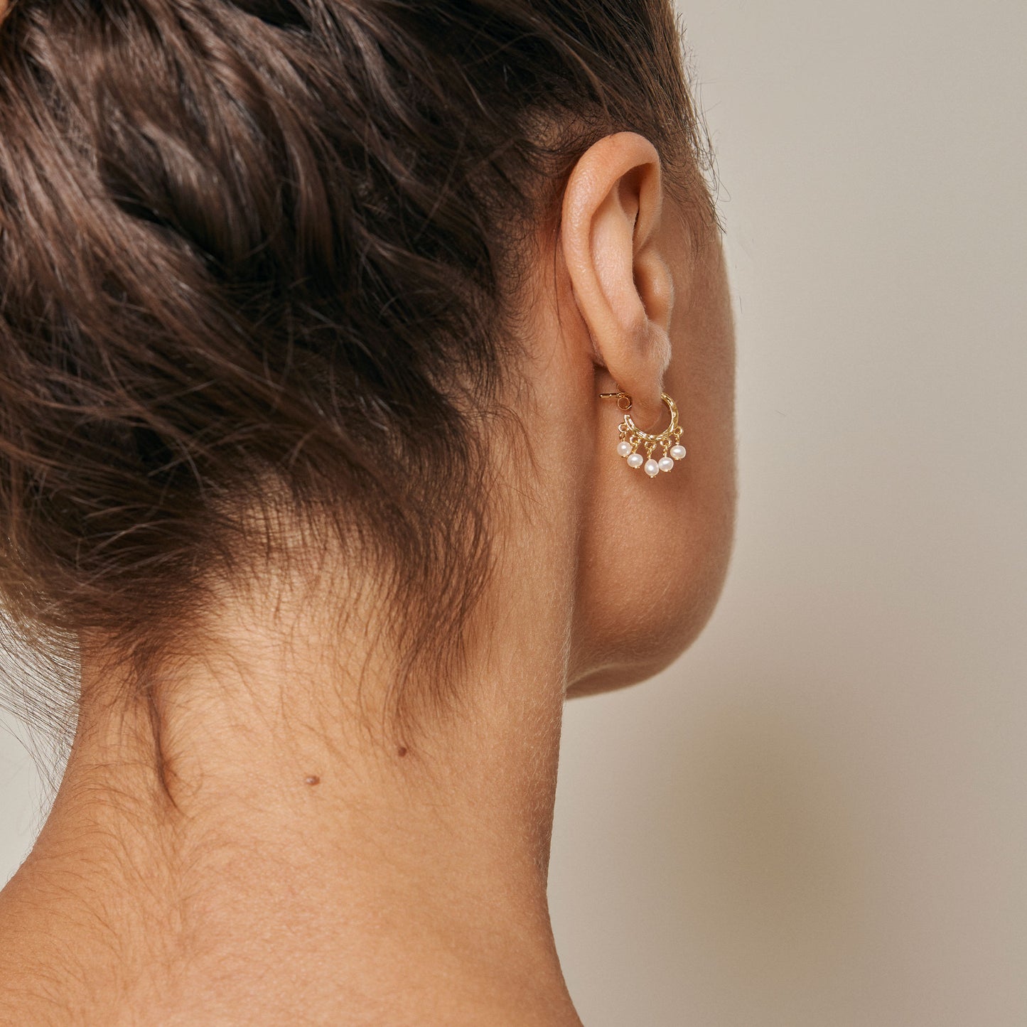 Enamel Ohrring Astrid - Gold
