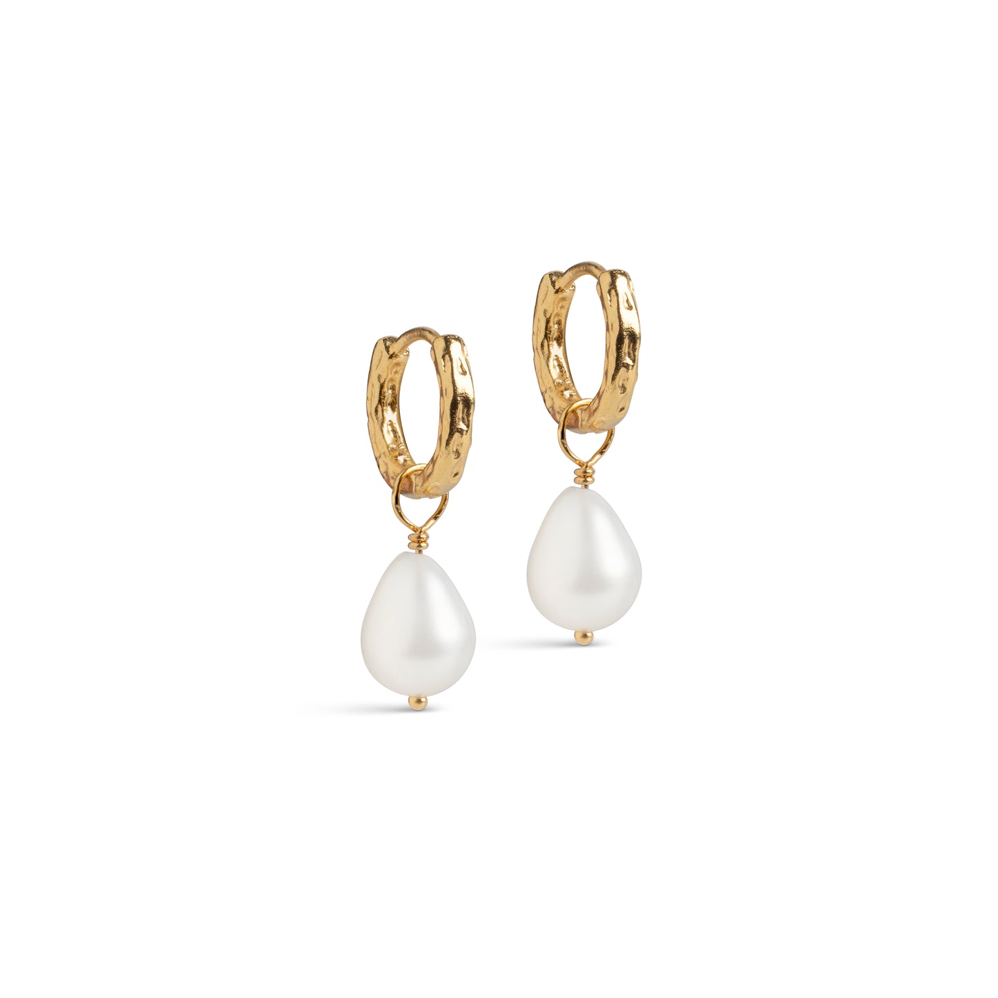 Enamel Ohrring Significant Pearl - Gold