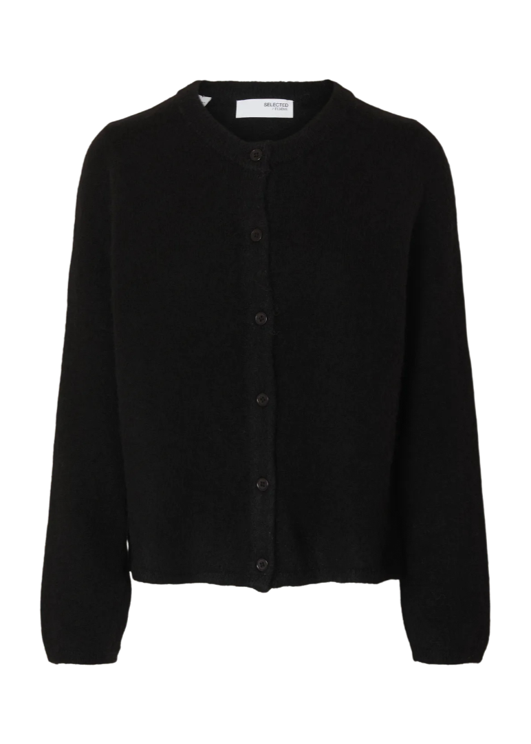 Selected Femme Lulu New Strickjacke - Dark Sapphire Melange