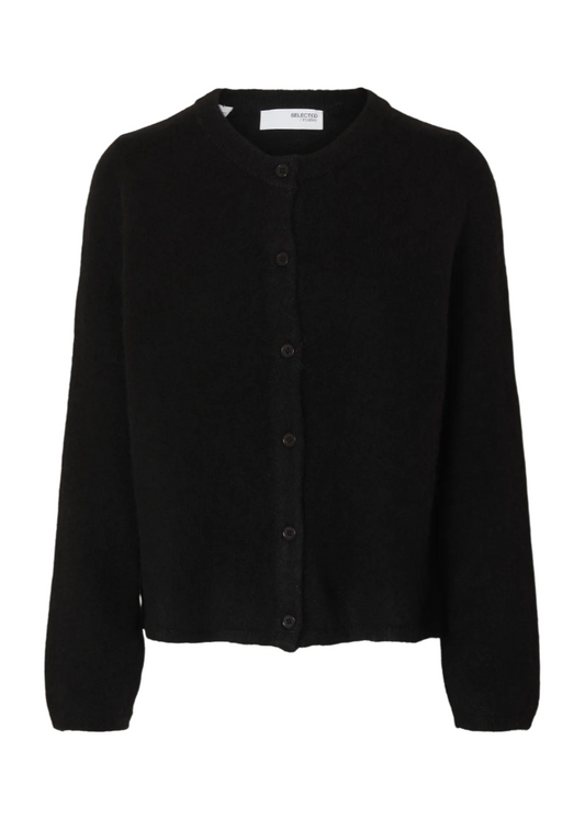 Selected Femme Lulu New Strickjacke - Dark Sapphire Melange