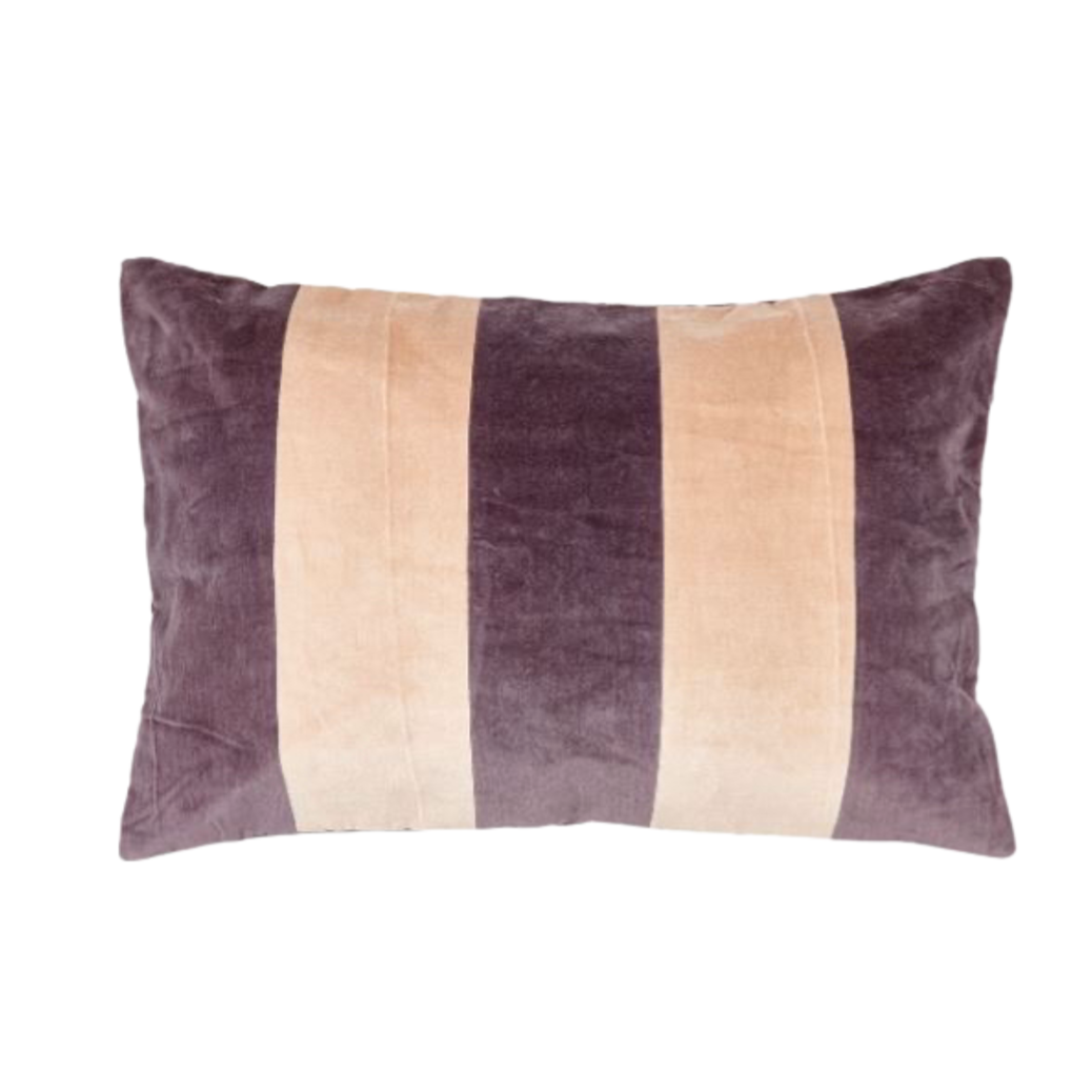 liv interior cushion incl. inner cushion velvet coffee/tan 40x60cm