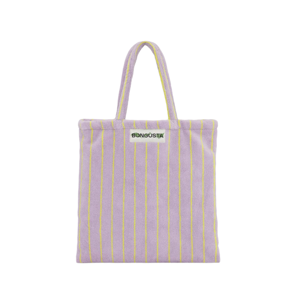 Bongusta Totebag Naram Lilac &amp; Neon Yellow