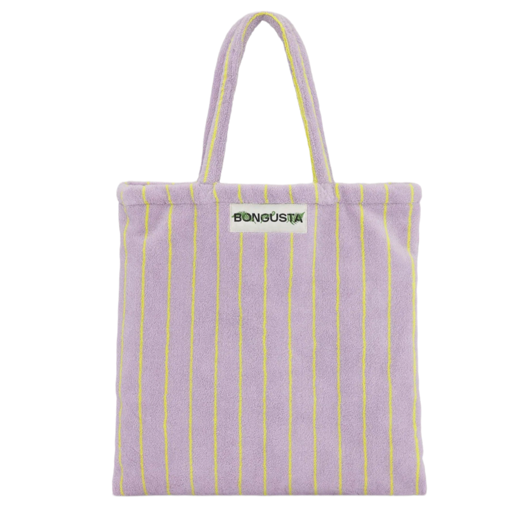 Bongusta Totebag Naram Lilac &amp; Neon Yellow