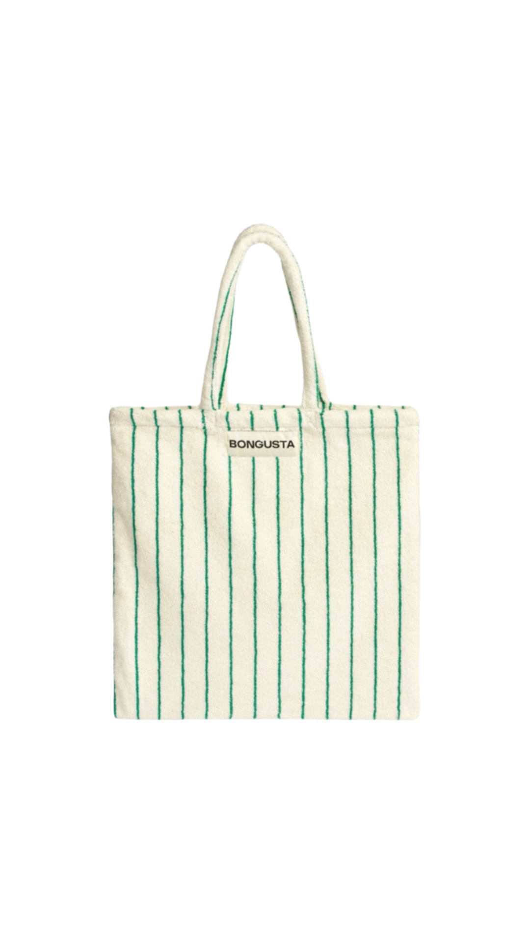 Bongusta Totebag Naram Pure White &amp; Grass