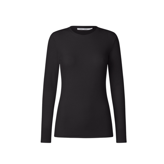 Samsøe Samsøe Alexa Longsleeve Shirt - Schwarz