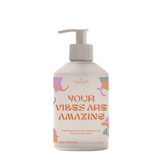 The Gift Label Amsterdam - Hand- und Bodylotion Your Vibes Are Amazing