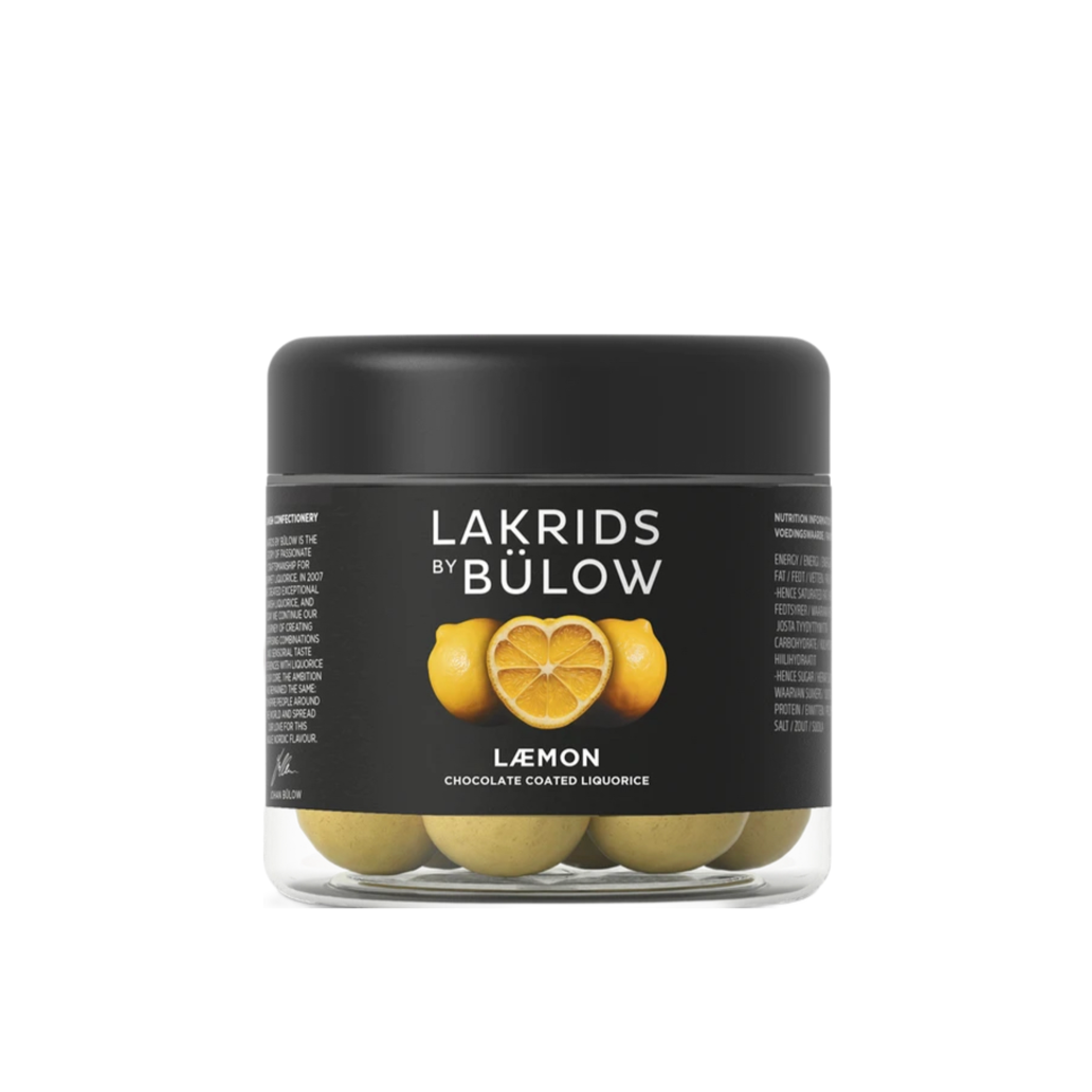 Lakrids by Bülow 125g -  LÆMON