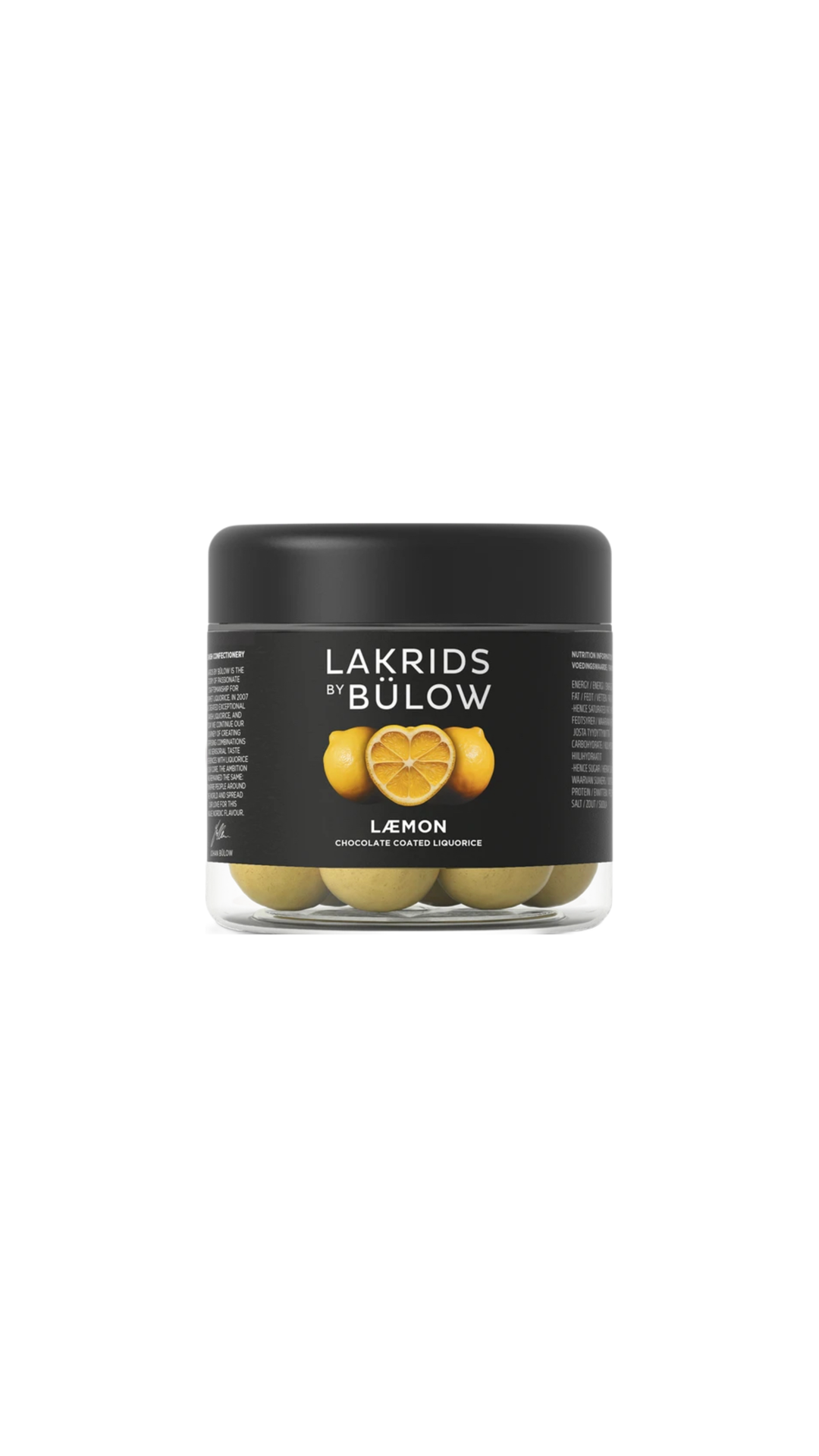 Lakrids by Bülow 125g -  LÆMON