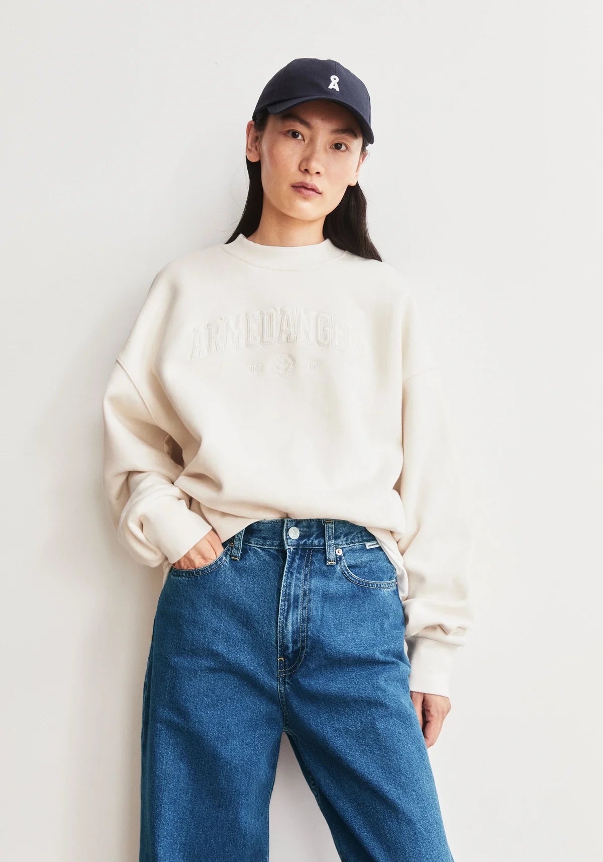 ARMEDANGELS ALIZAA COLLEGE SWEATSHIRT