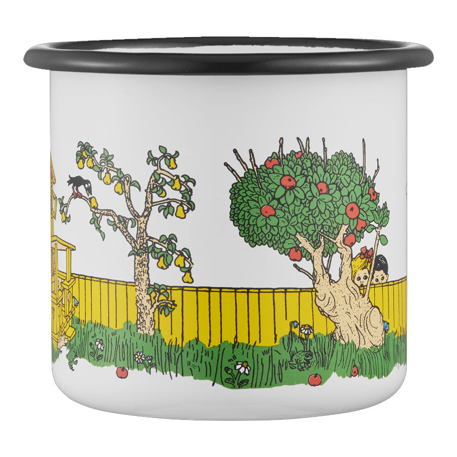 Muurla Emaille-Becher Pippi Langstrumpf - The way home -  370ml