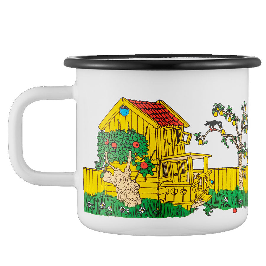 Muurla Emaille-Becher Pippi Langstrumpf - The way home -  370ml