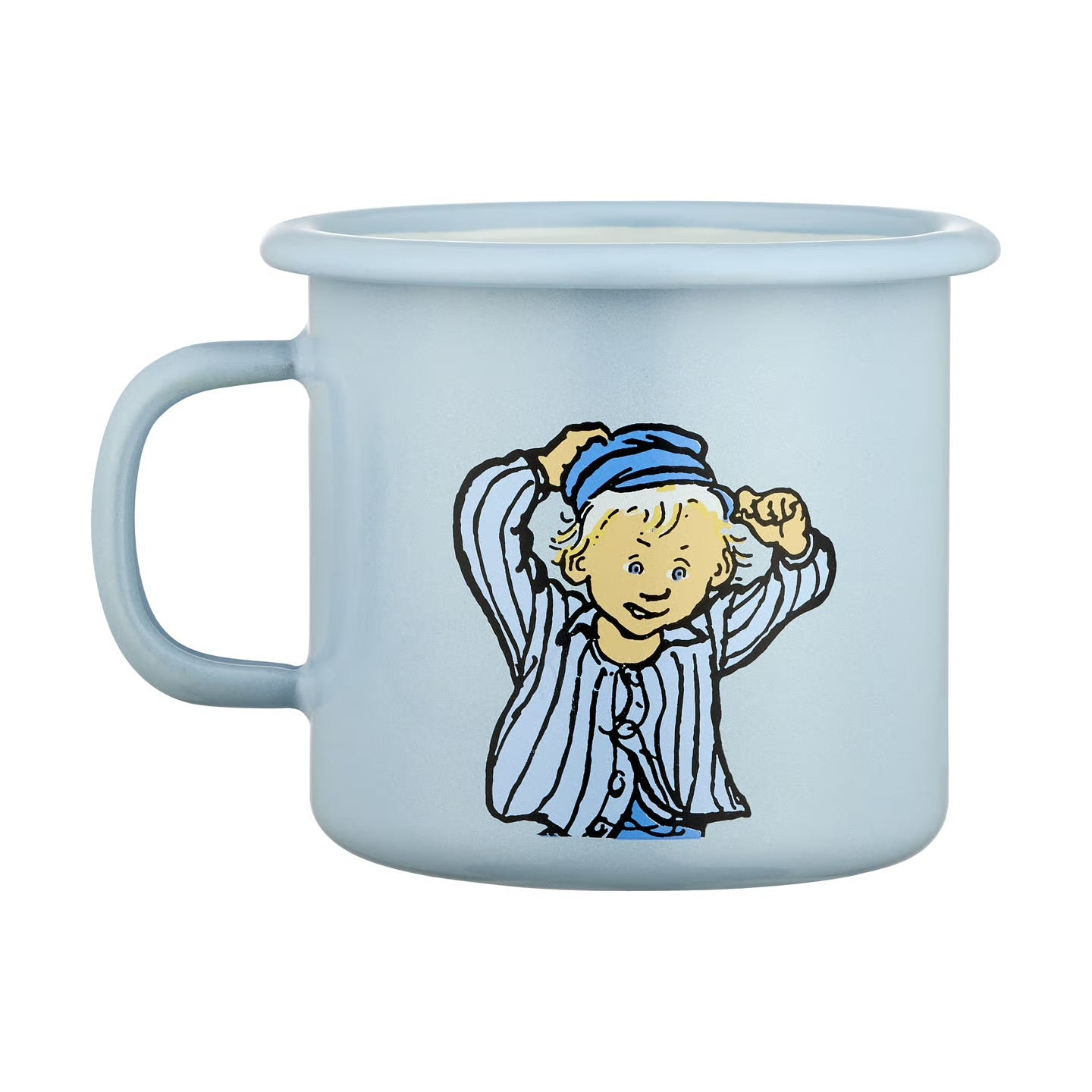 Muurla enamel mug Michel from Lönneberga - 250ml