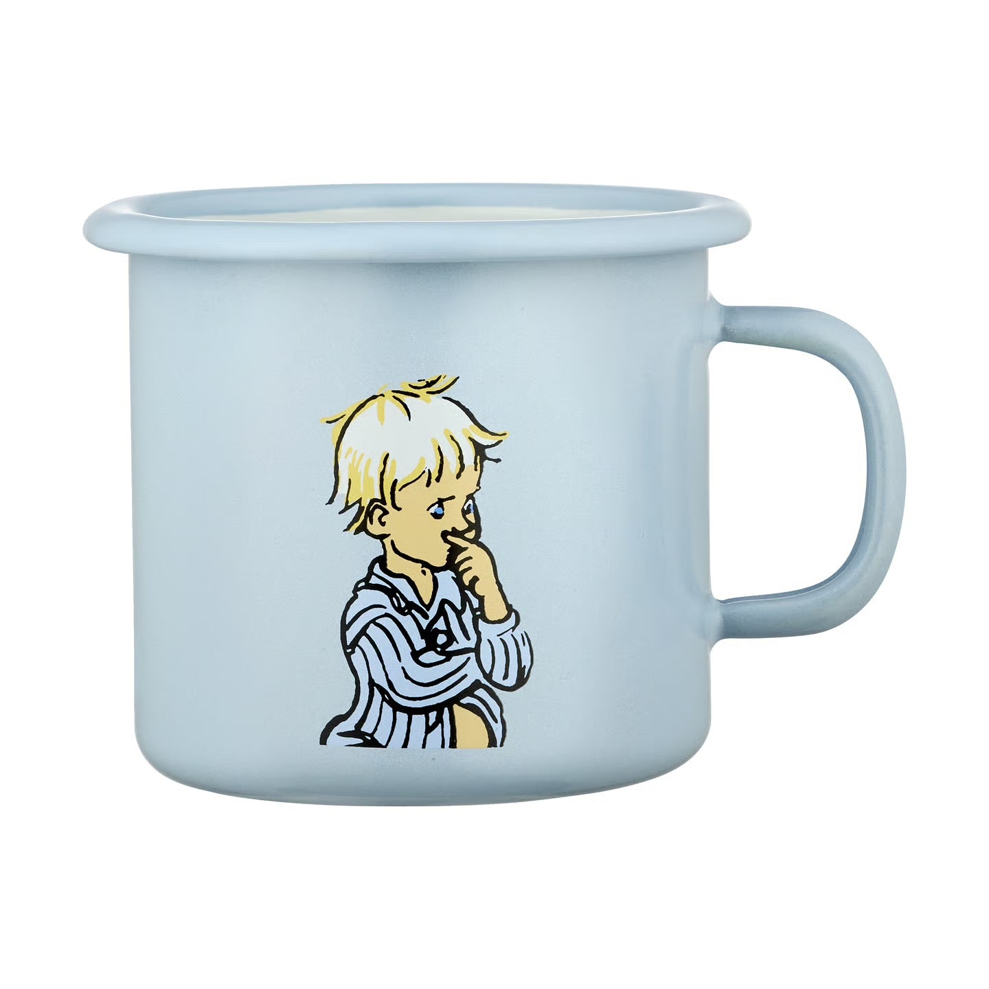 Muurla enamel mug Michel from Lönneberga - 250ml