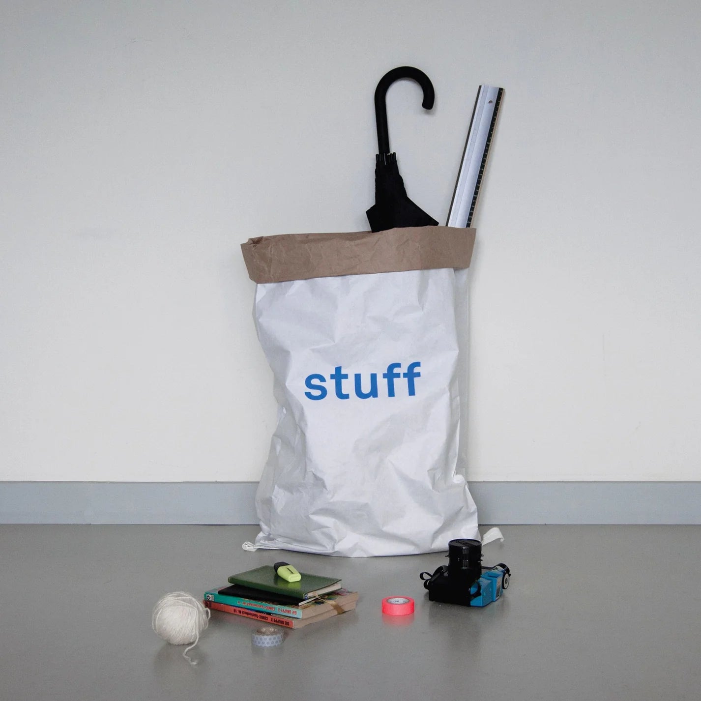Kolor Papiersack „Stuff“ - Blau