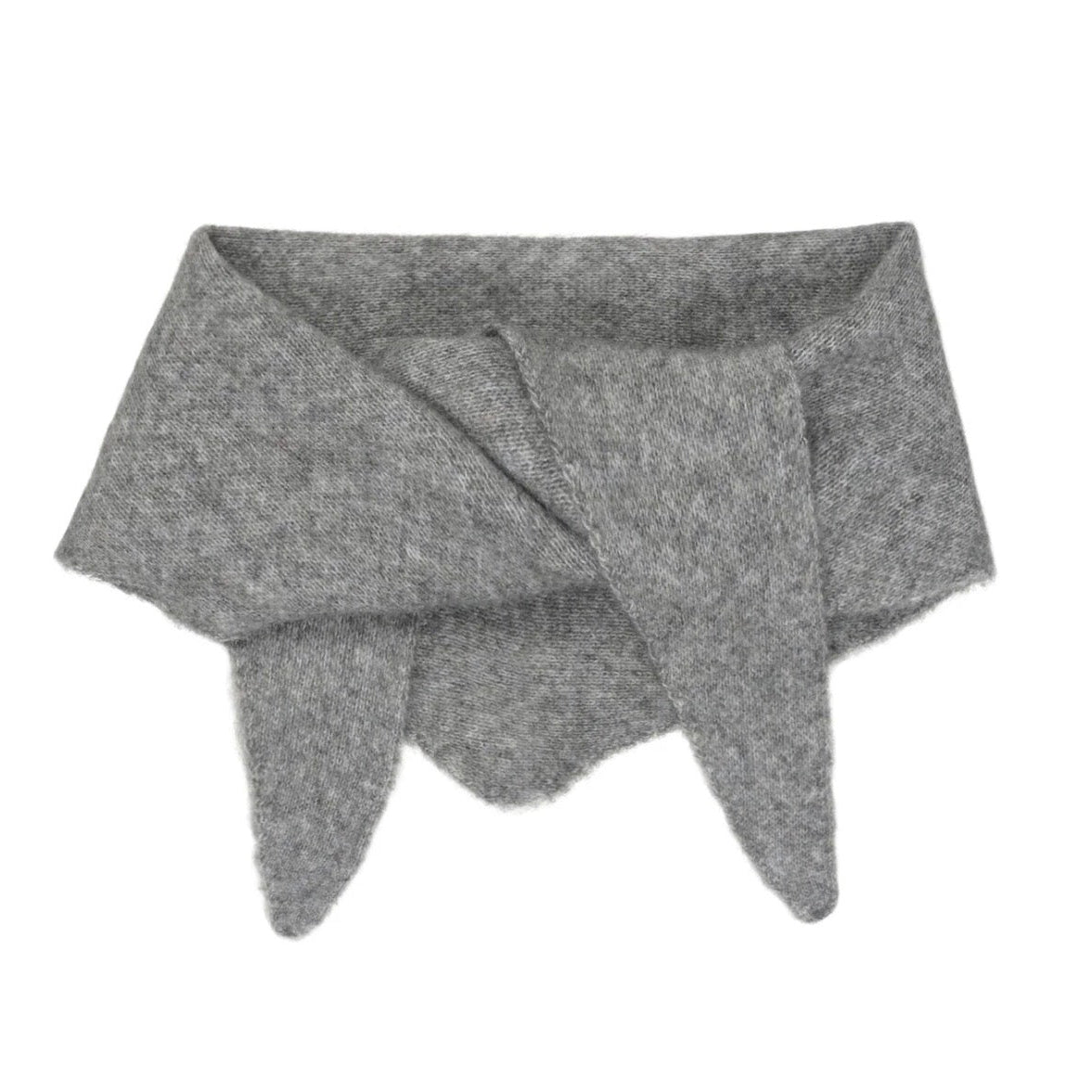 mbym Zigiette Schal - Medium Grey Melange