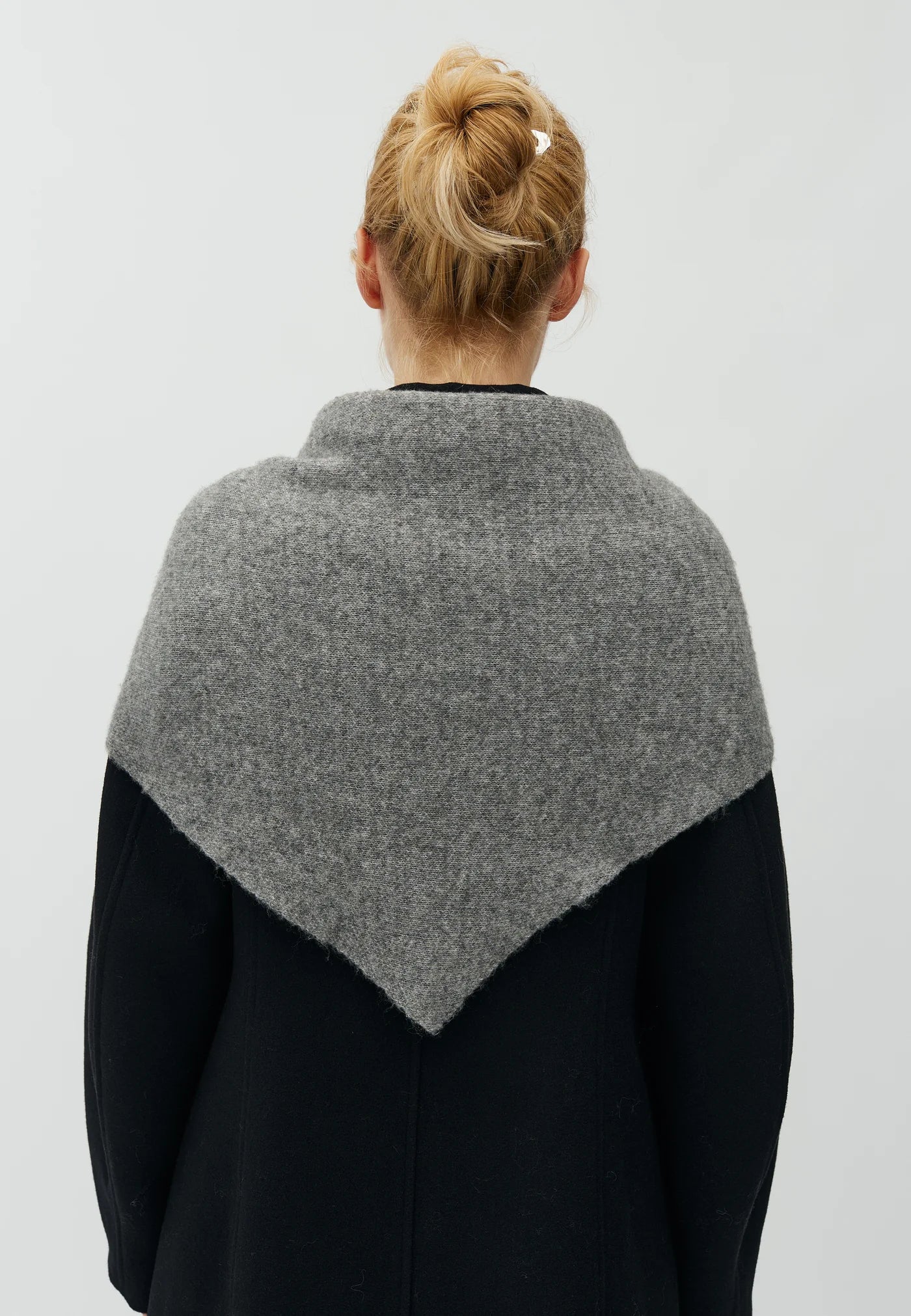 mbym Sevyn Schal - Medium Grey Melange