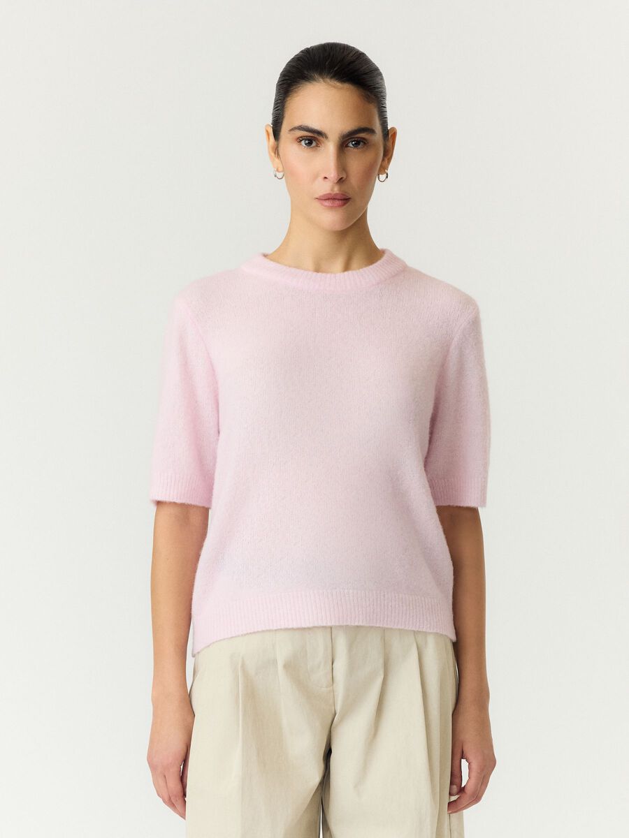 YAS Johi Pullover Kurzarm
