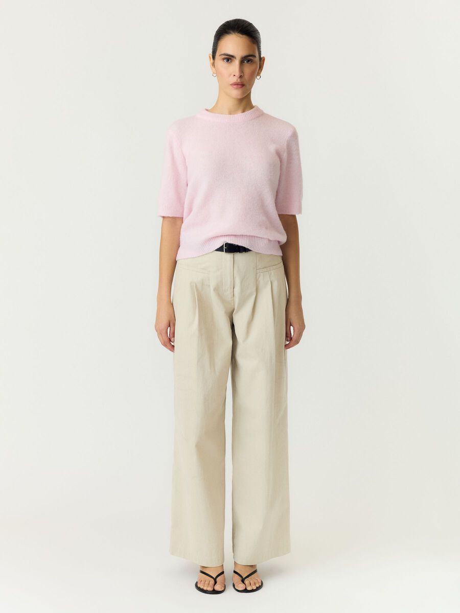 YAS Johi Pullover Kurzarm