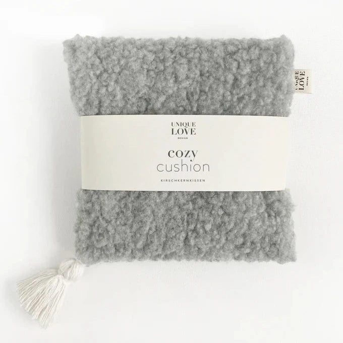 Unique Love Kirschkernkissen Cozy Grey